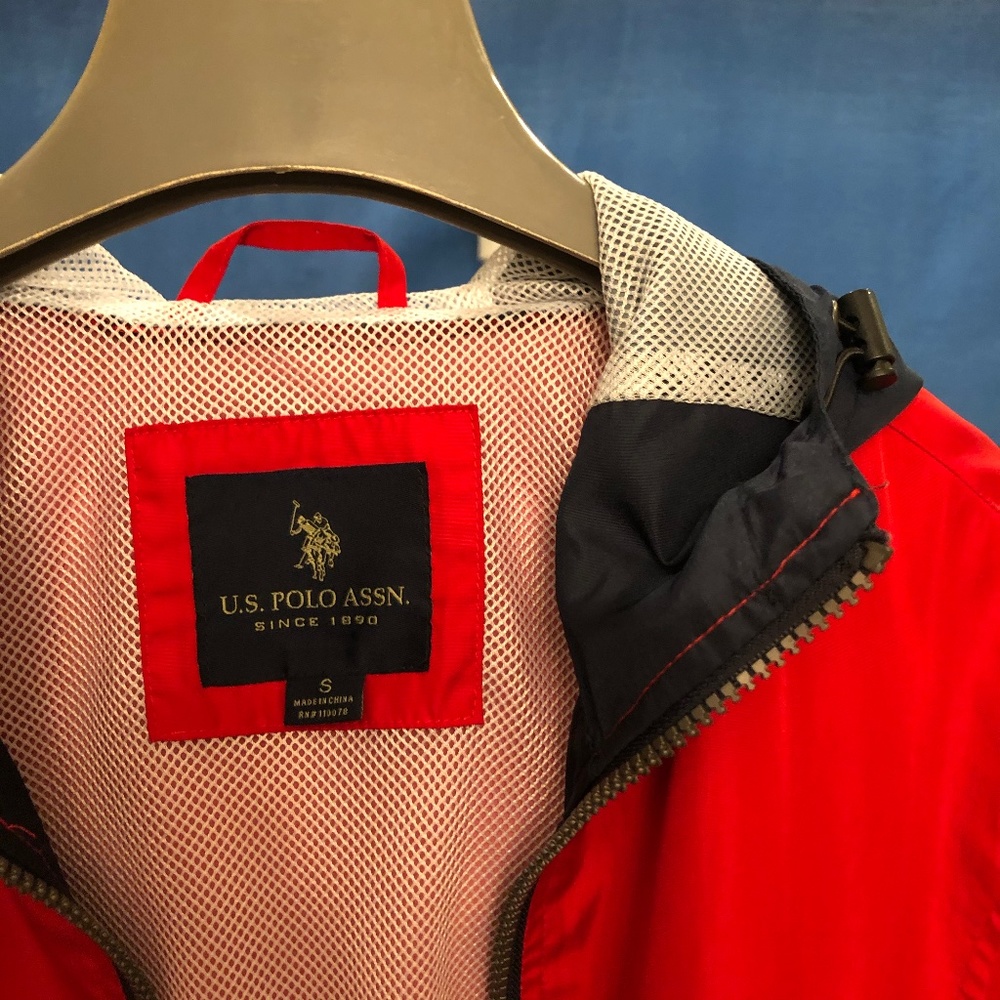 Red White & Blue U.S. Pollo Rainjacket - Picture 7 of 7